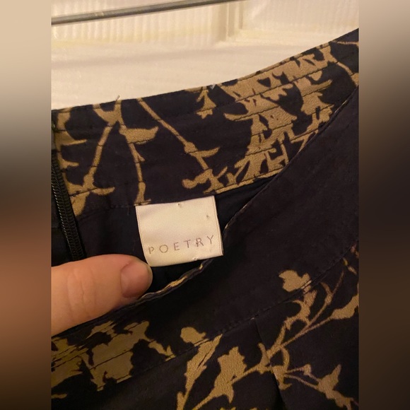 Poetry silk pattern skirt - Picture 3 of 3